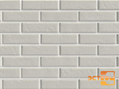 Фото — Купить клинкерные термопанели с плиткой Элемент Клинкер Classic Blanc 