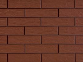 Купить клинкерные термопанели с плиткой Cerrad Earth Burgund Rustico