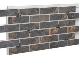 Купить клинкерные термопанели с плиткой Element Klinker Exclusive Metal Dark
