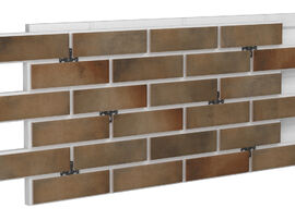 Купить клинкерные термопанели с плиткой Element Klinker Retro Brick Cardamon