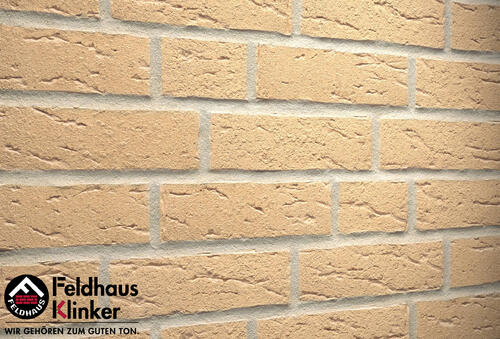 Купить клинкерные термопанели с плиткой Feldhaus Sintra R692 crema