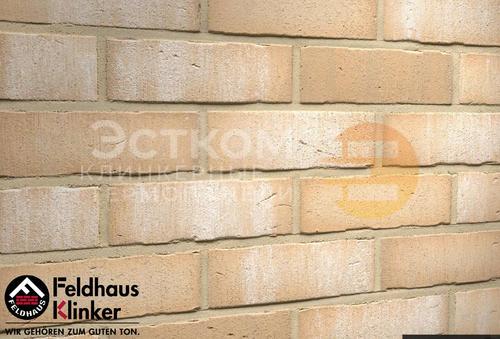 Фото — Фасадная и интерьерная клинкерная плитка Feldhaus Vascu R730 crema bora