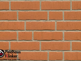 Купить клинкерные термопанели с плиткой Feldhaus Vascu R731 terracotta oxana