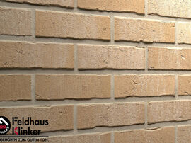 Купить клинкерные термопанели с плиткой Feldhaus Vascu R733 crema pandra