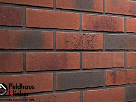 Купить клинкерные термопанели с плиткой Feldhaus Vascu R754 carmesi carbo