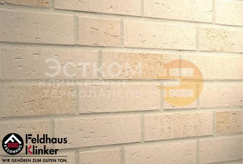 Фото — Фасадная и интерьерная клинкерная плитка Feldhaus Vascu R757 perla linara